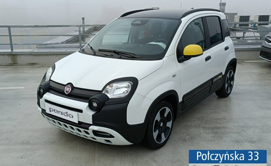 Fiat Panda 1,0 Hybrid 70 KM  |Pandina |dwukolorowy |biały / czarny dach