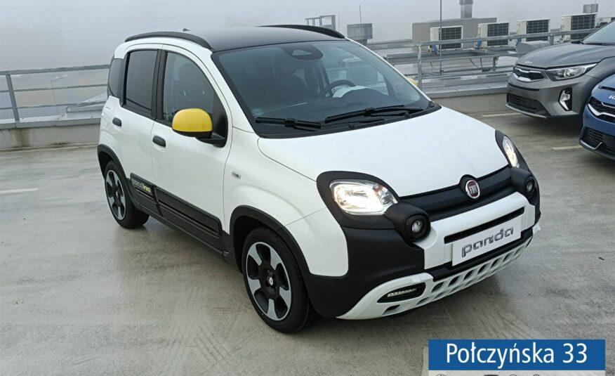 Fiat Panda 1,0 Hybrid 70 KM  |Pandina |dwukolorowy |biały / czarny dach