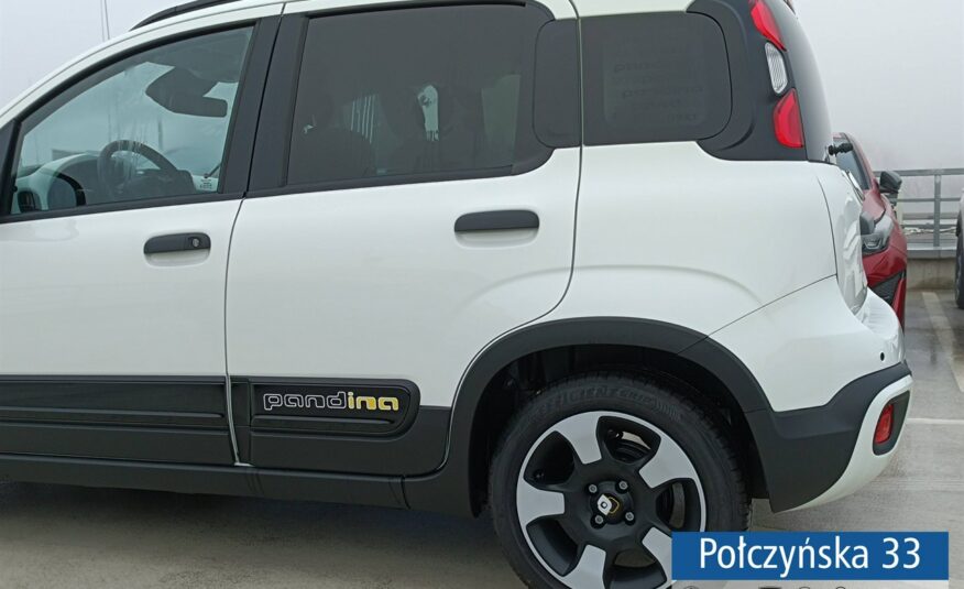 Fiat Panda 1,0 Hybrid 70 KM  |Pandina |dwukolorowy |biały / czarny dach