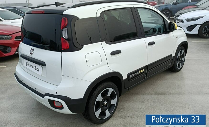 Fiat Panda 1,0 Hybrid 70 KM  |Pandina |dwukolorowy |biały / czarny dach