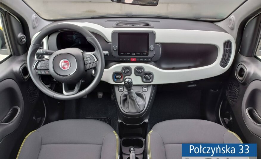 Fiat Panda 1,0 Hybrid 70 KM  |Pandina |dwukolorowy |biały / czarny dach