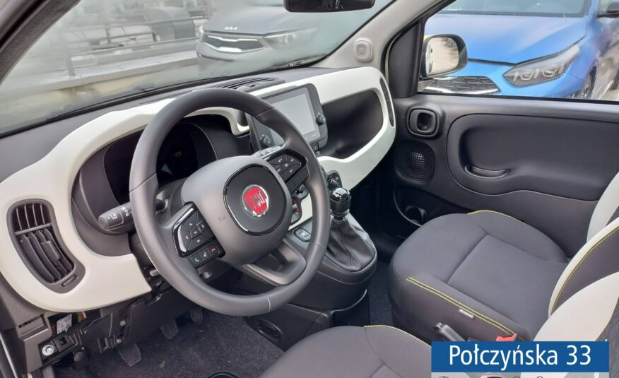 Fiat Panda 1,0 Hybrid 70 KM  |Pandina |dwukolorowy |biały / czarny dach