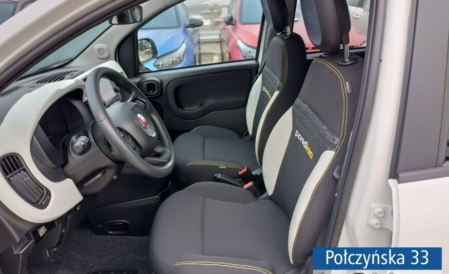 Fiat Panda 1,0 Hybrid 70 KM  |Pandina |dwukolorowy |biały / czarny dach