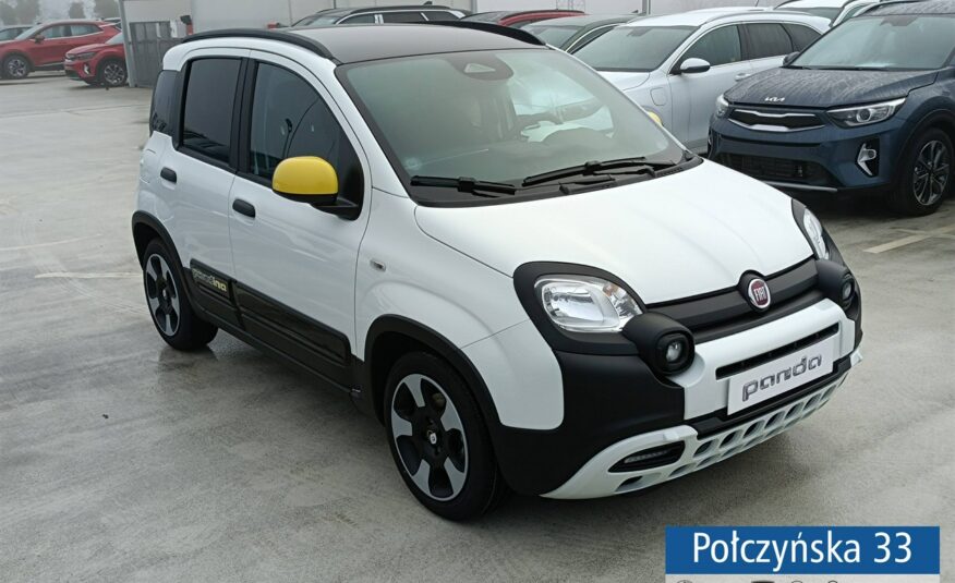 Fiat Panda 1,0 Hybrid 70 KM  |Pandina |dwukolorowy |biały / czarny dach