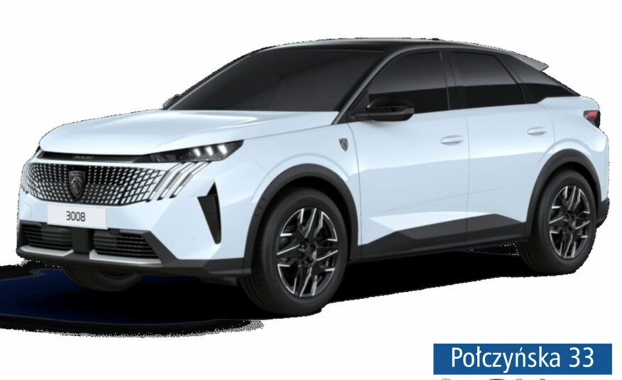 Peugeot 3008 1.2 Hybrid 136 KM eDCS6 GT|Pak. Zimowy, HiFi, Bezpieczeństwo|Biały