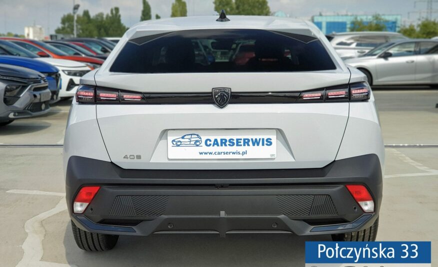 Peugeot 408 1.2 Hybrid 136 KM eDCS6 Allure|Pak. Bezpieczeństwo, Łączność, Zimowy