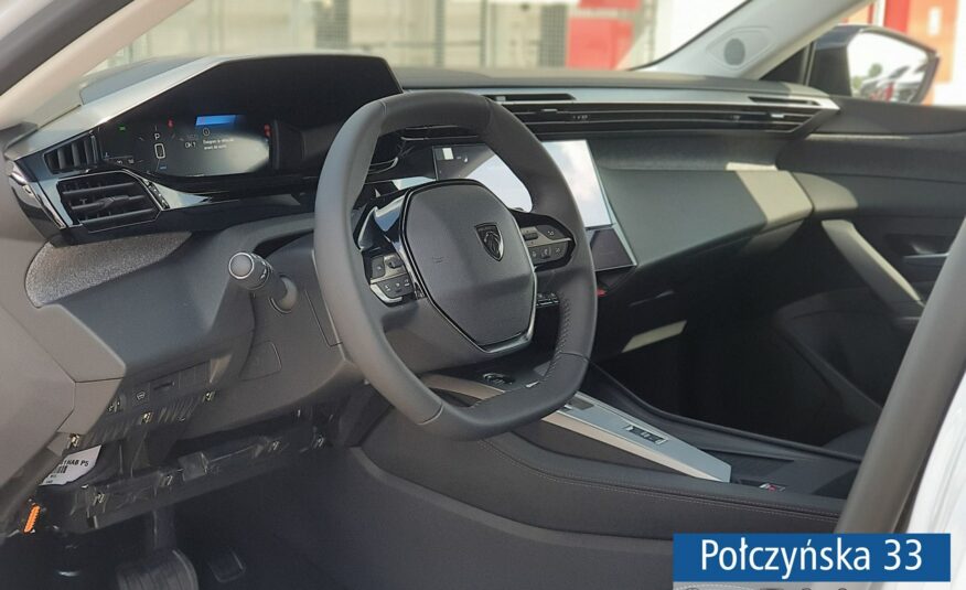 Peugeot 408 1.2 Hybrid 136 KM eDCS6 Allure|Pak. Bezpieczeństwo, Łączność, Zimowy