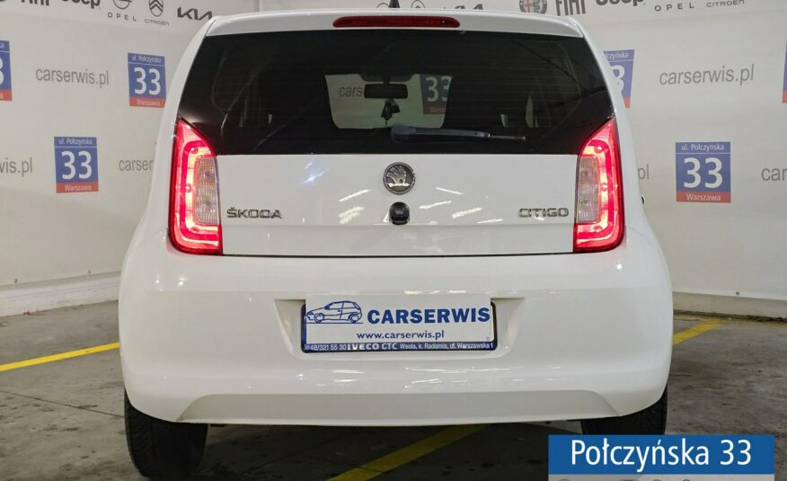 Škoda Citigo 1.0 MPI, I właściciel, serwisowany, faktura VAT-marża