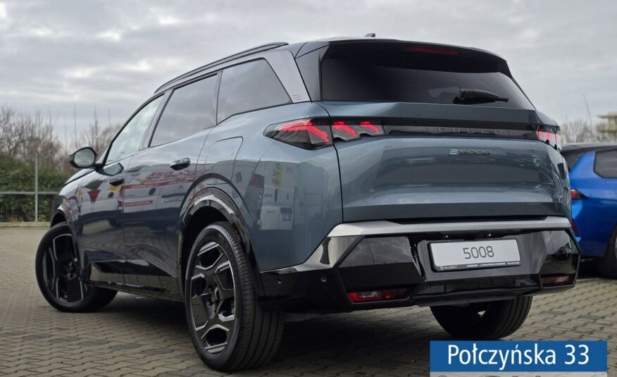 Peugeot 5008 Elektryczny 210 KM 73 kWh GT | W wynajmie za 1466 zł netto / miesiąc