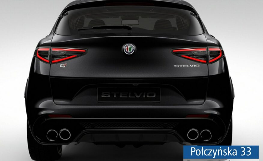 Alfa Romeo Stelvio Quadrifoglio  2.9 V6 520 KM AT8 Q4|Vulcano Black| Techno|MY24