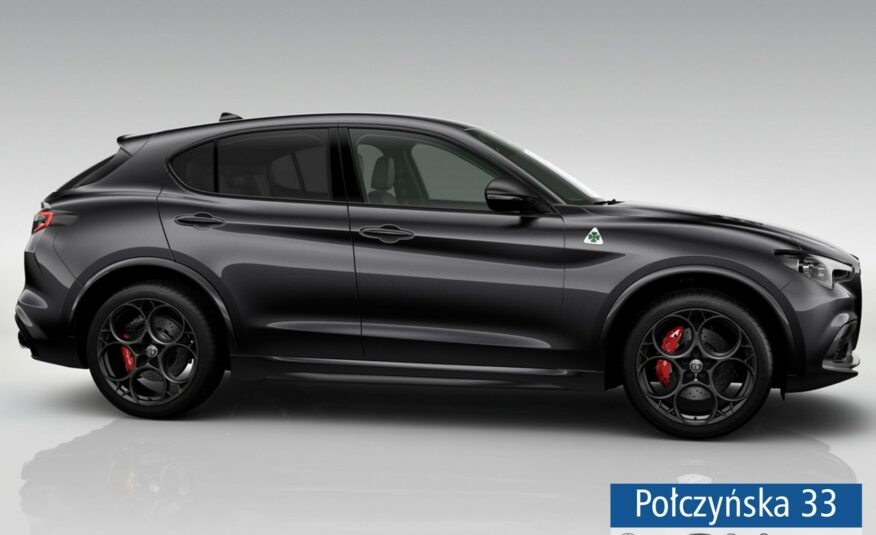 Alfa Romeo Stelvio Quadrifoglio  2.9 V6 520 KM AT8 Q4|Vulcano Black| Techno|MY24