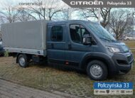 Citroen Jumper L4 2.2 BlueHDI 140KM S&S| Podwójna kabina | Skrzynia z plandeką