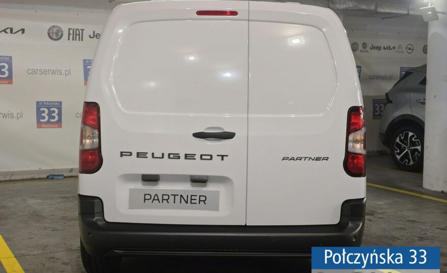 Peugeot Partner Furgon Standard 650kg PureTech 110 KM S&S M6 | Biały Icy White| MY24