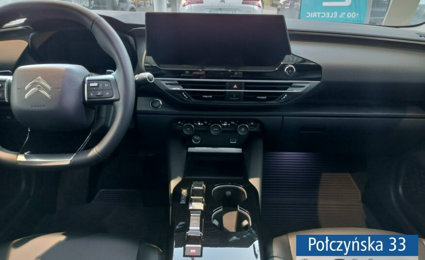 Citroen C5X 1.2 Purtech 130 KM AT8|Plus|Automat|Czarna perła|Grzane fotele i szyba