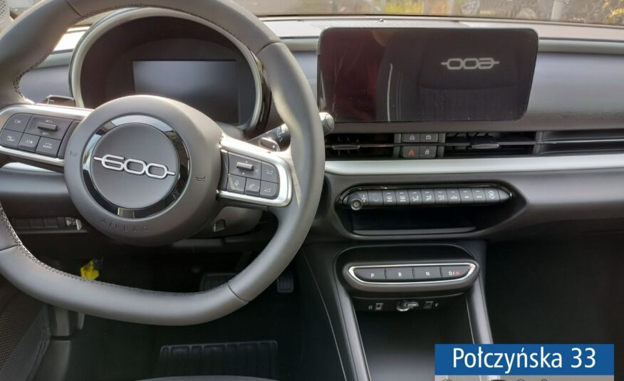 Fiat 600 1.2 100 KM DCT6 Hybrid | wersja 600 | Ubezpieczenie za 1 zł