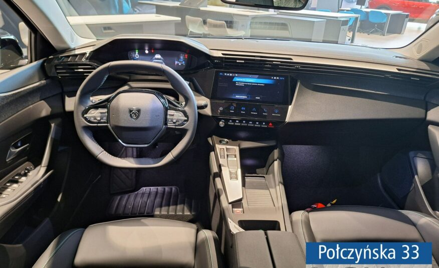 Peugeot 408 Hybrid 136 KM S&S Allure eDCS6|Pak. Bezpieczeństwo, Łączność, Zimowy