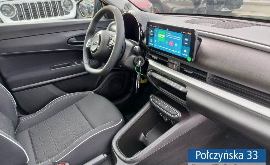 Fiat 600 1.2 100 KM DCT6 Hybrid  | Niebieski Sea | Ubezpieczenie za 1 zł