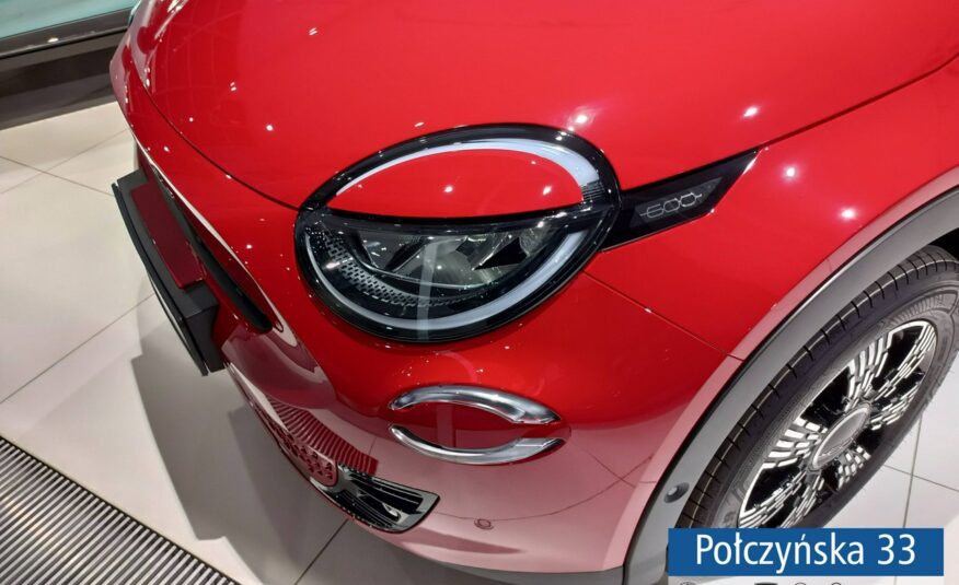 Fiat 600 1.2 100 KM DCT6 Hybrid| Pakiet Styl i Komfort | Ubezpieczenie za 1 zł