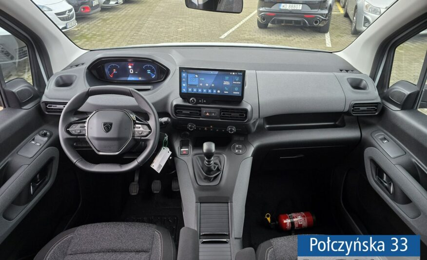 Peugeot RIFTER 1.5 BlueHDI 100 KM MT6 Allure | Czujniki parkowania | WiFi Mirroring