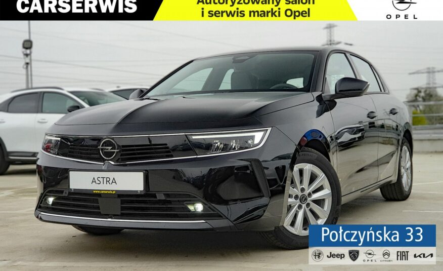 Opel Astra Edition 1.2 AT8 130KM S/S | Navi |Kamera| Pak.Zimowy| 2024