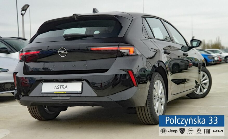 Opel Astra Edition 1.2 AT8 130KM S/S | Navi |Kamera| Pak.Zimowy| 2024