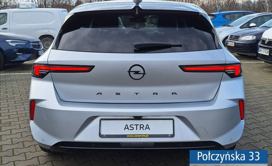 Opel Astra GS 1.2 AT8 130KM S/S | Srebrny |  Alarm | Polisa za 1 zł