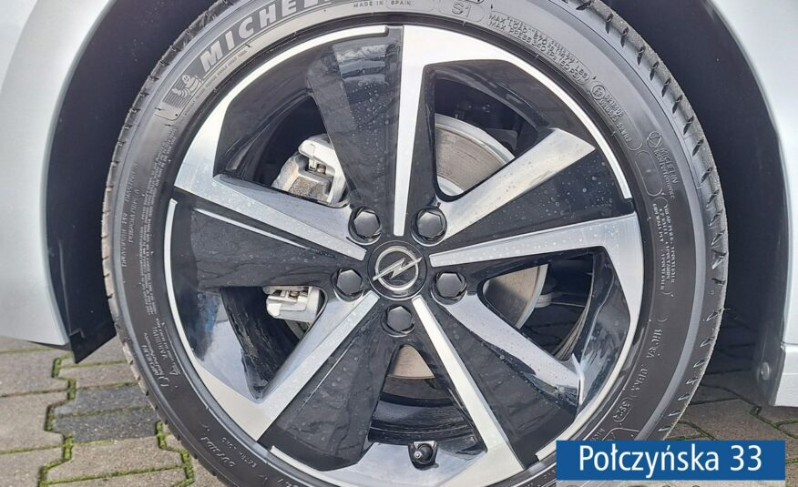 Opel Astra GS 1.2 AT8 130KM S/S | Srebrny |  Alarm | Polisa za 1 zł