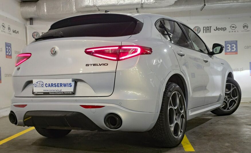 Alfa Romeo Stelvio Salon Polska, Veloce,  Serwis Aso, vat 23%