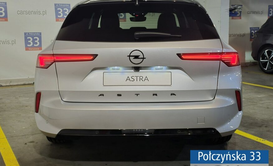 Opel Astra ST GS 1.2 AT8 130KM S/S | Srebrny | Pakiet Zimowy | Alarm |2024