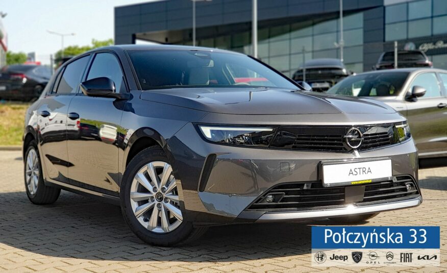 Opel Astra Edition 1.2 AT8 130KM S/S |Szary Vulcano|Pakiet Techniczny| 2024