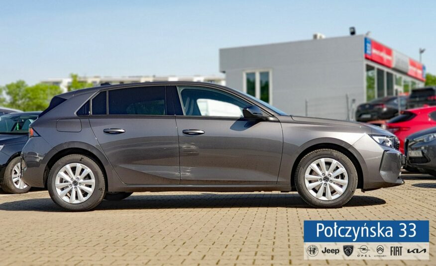 Opel Astra Edition 1.2 AT8 130KM S/S |Szary Vulcano|Pakiet Techniczny| 2024