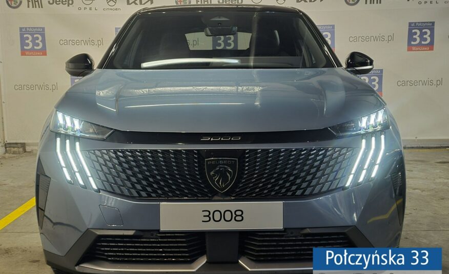 Peugeot 3008 1.2 Hybrid 136 KM eDCS6 GT | Pak. Zimowy, Bezpieczeństwo | Ingaro