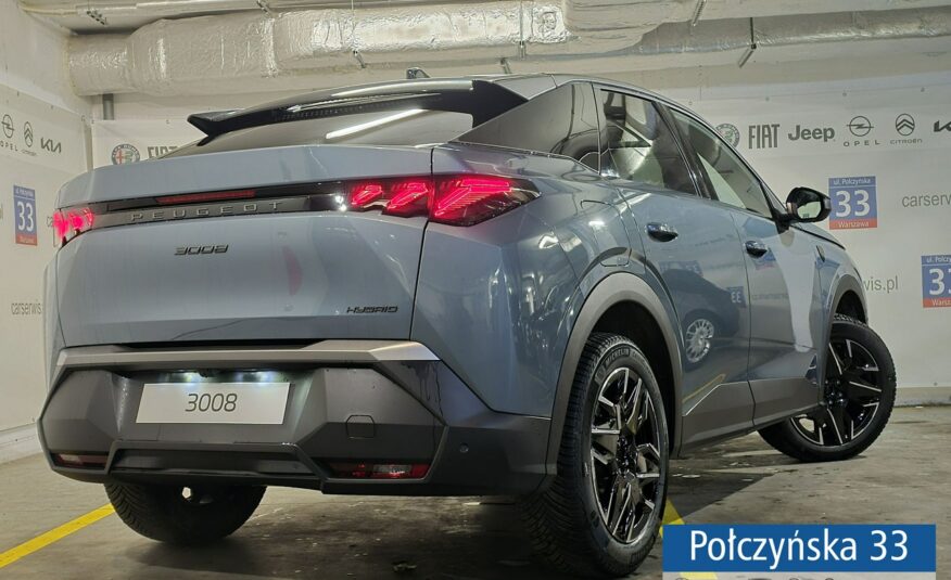 Peugeot 3008 1.2 Hybrid 136 KM eDCS6 GT | Pak. Zimowy, Bezpieczeństwo | Ingaro