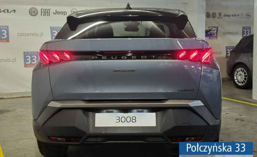 Peugeot 3008 1.2 Hybrid 136 KM eDCS6 GT | Pak. Zimowy, Bezpieczeństwo | Ingaro