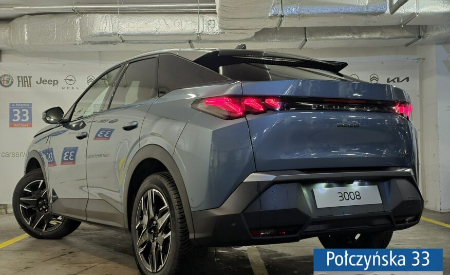 Peugeot 3008 1.2 Hybrid 136 KM eDCS6 GT | Pak. Zimowy, Bezpieczeństwo | Ingaro