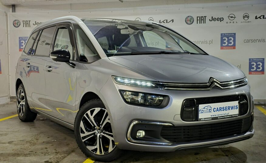 Citroen C4 SpaceTourer Salon Polska, Serwis, 7-osób