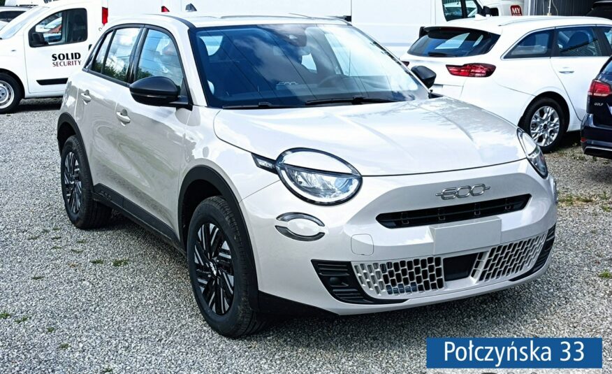 Fiat 600 1.2 100 KM DCT6 Hybrid  | Pakiet  Komfort |Ubezpieczenie za 1 zł