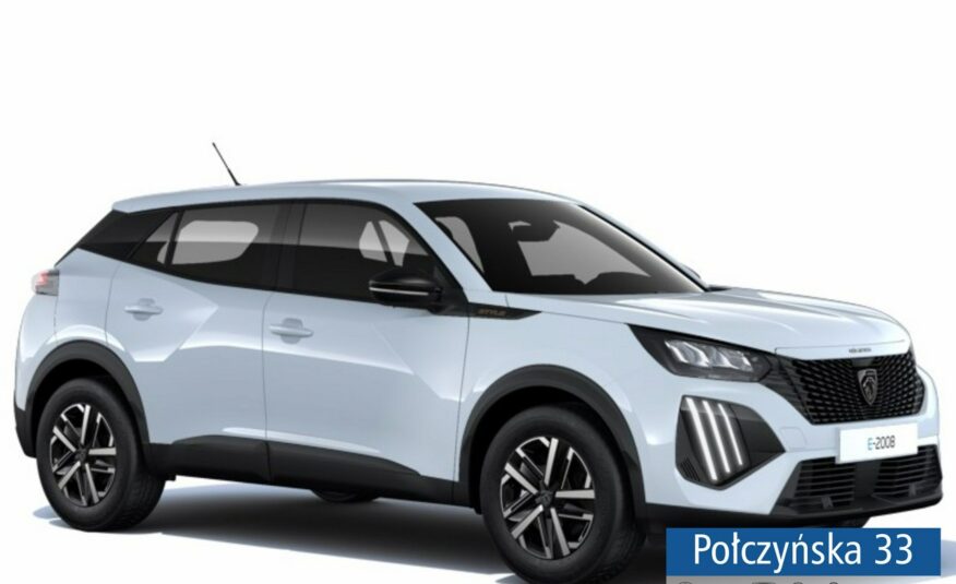 Peugeot 2008 Elektryczny 136 KM 50 kWh | wersja Style | Biały |2025