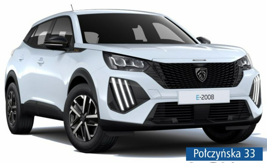 Peugeot 2008 Elektryczny 136 KM 50 kWh | wersja Style | Biały |2025