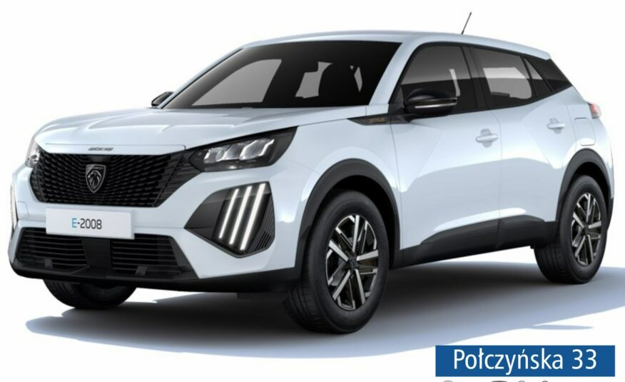 Peugeot 2008 Elektryczny 136 KM 50 kWh | wersja Style | Biały |2025