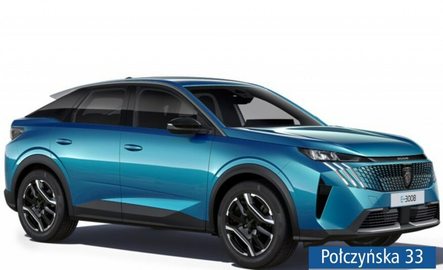 Peugeot 3008 Elektryczny 210 KM 73 kWh Allure | Niebieski Obsession | 2025