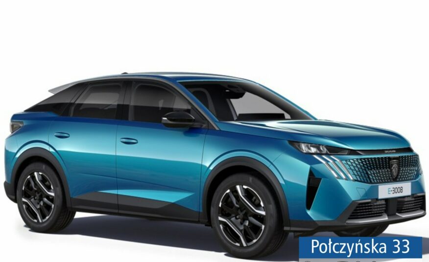 Peugeot 3008 Elektryczny 210 KM 73 kWh Allure | Niebieski Obsession | 2025