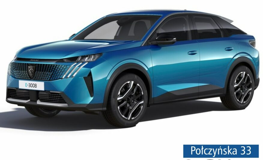 Peugeot 3008 Elektryczny 210 KM 73 kWh Allure | Niebieski Obsession | 2025