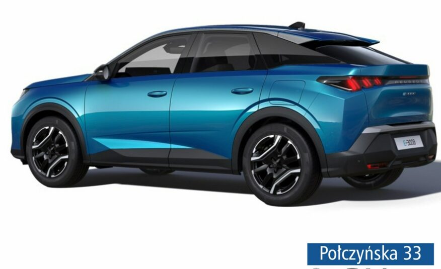 Peugeot 3008 Elektryczny 210 KM 73 kWh Allure | Niebieski Obsession | 2025