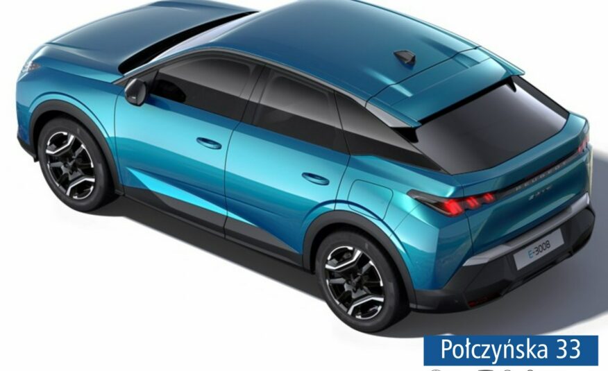 Peugeot 3008 Elektryczny 210 KM 73 kWh Allure | Niebieski Obsession | 2025