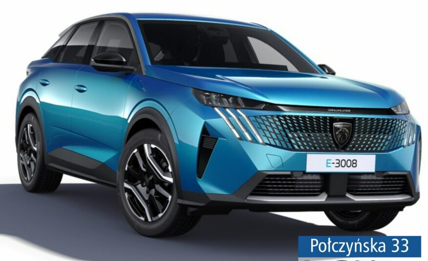 Peugeot 3008 Elektryczny 210 KM 73 kWh Allure | Niebieski Obsession | 2025