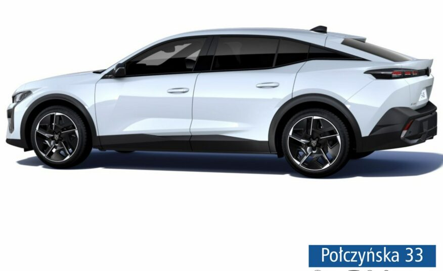 Peugeot 408 Elektryczny 210 KM 58 kWh Allure | Biały | 2025