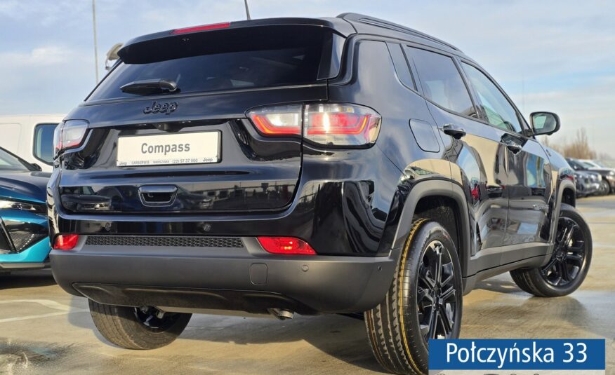 Jeep Compass NORTH STAR 1.5 e-HYBRID 130KM 7DCT|Pak Zim/ Safety| Czarny | MY24