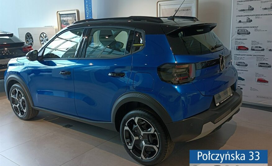 Citroen C3 1,2 100 KM | wersja Pack Plus |Bright Blue |2024