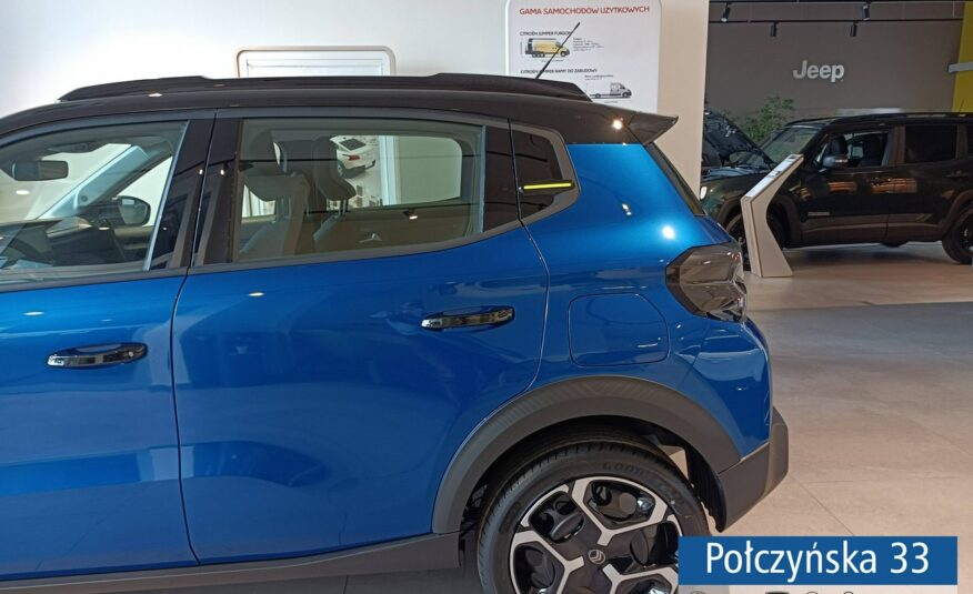 Citroen C3 1,2 100 KM | wersja Pack Plus |Bright Blue |2024